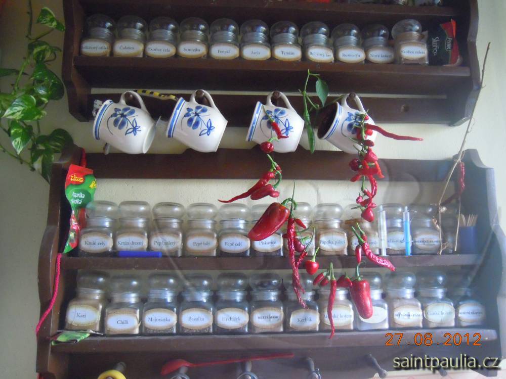 Chilli mix sušení